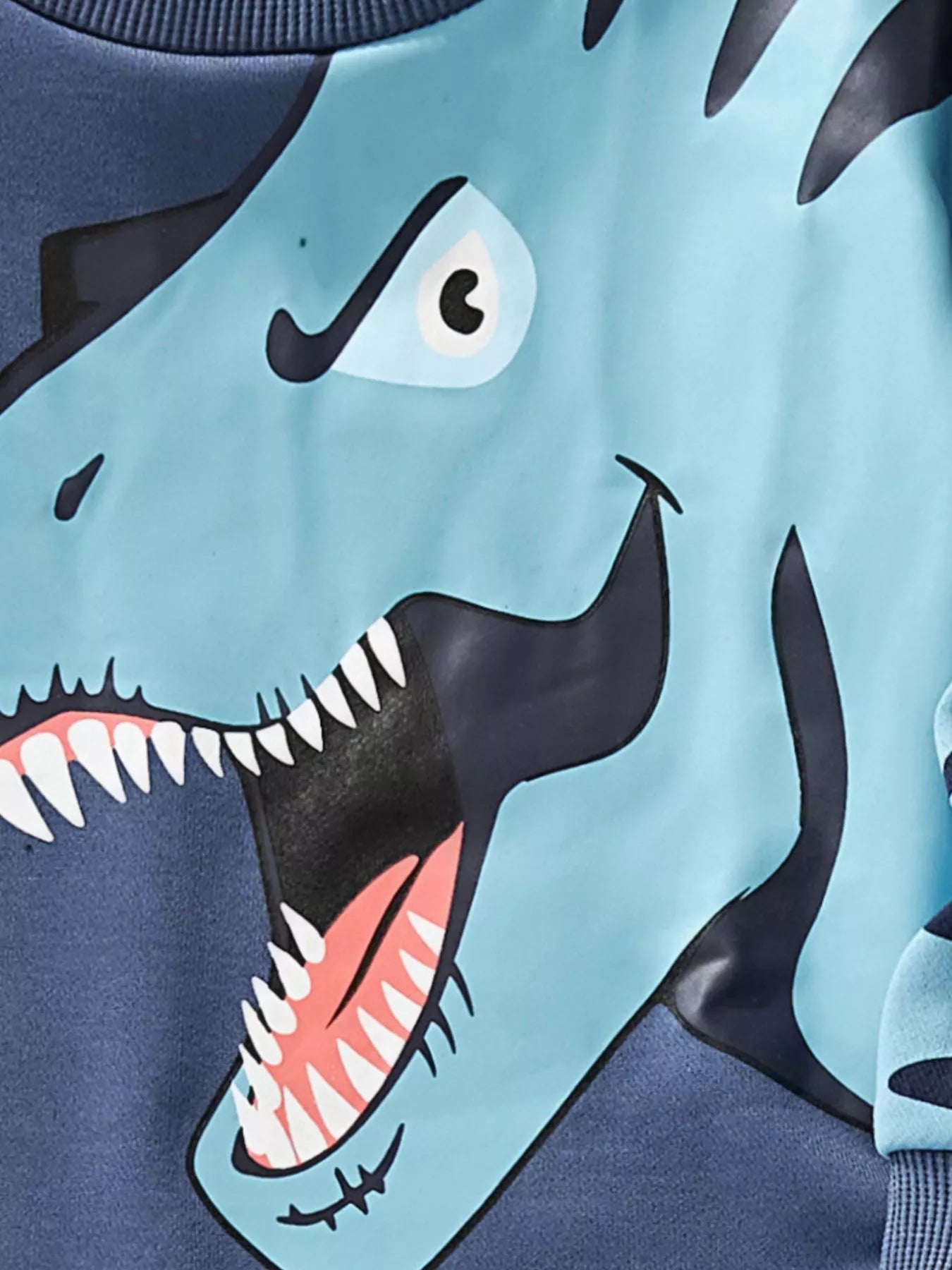 Children's Dinosaur Print Long Sleeve Sweatshirt & Pants Set