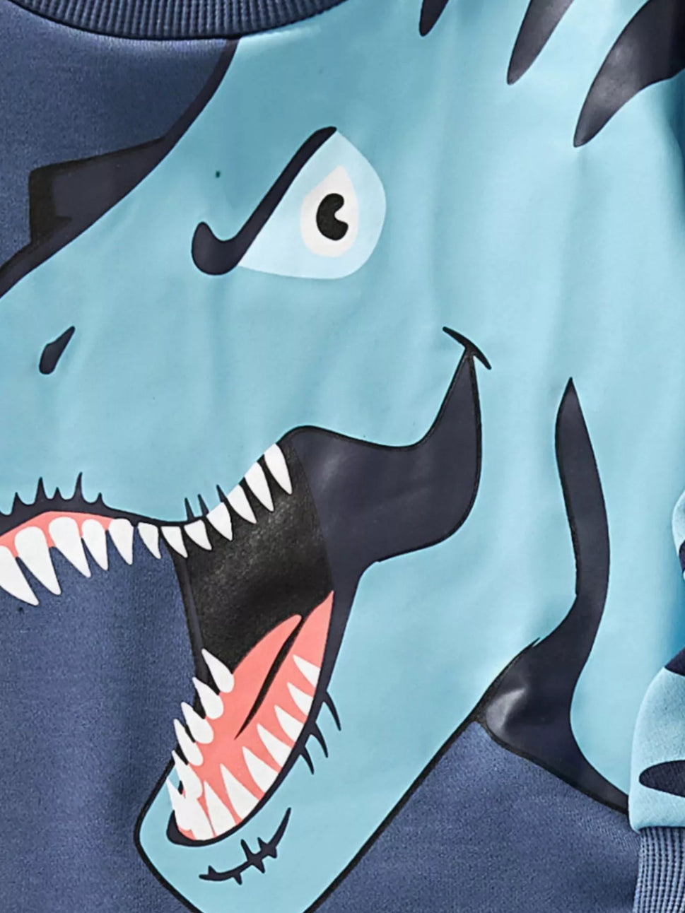 Children's Dinosaur Print Long Sleeve Sweatshirt & Pants Set