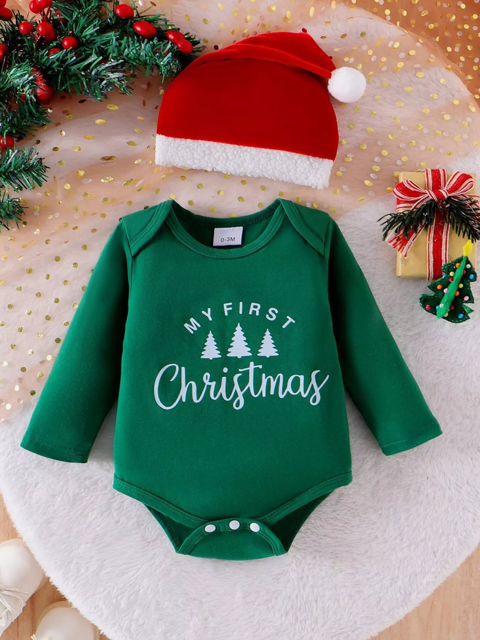 Children's My First Christmas Outfit Set