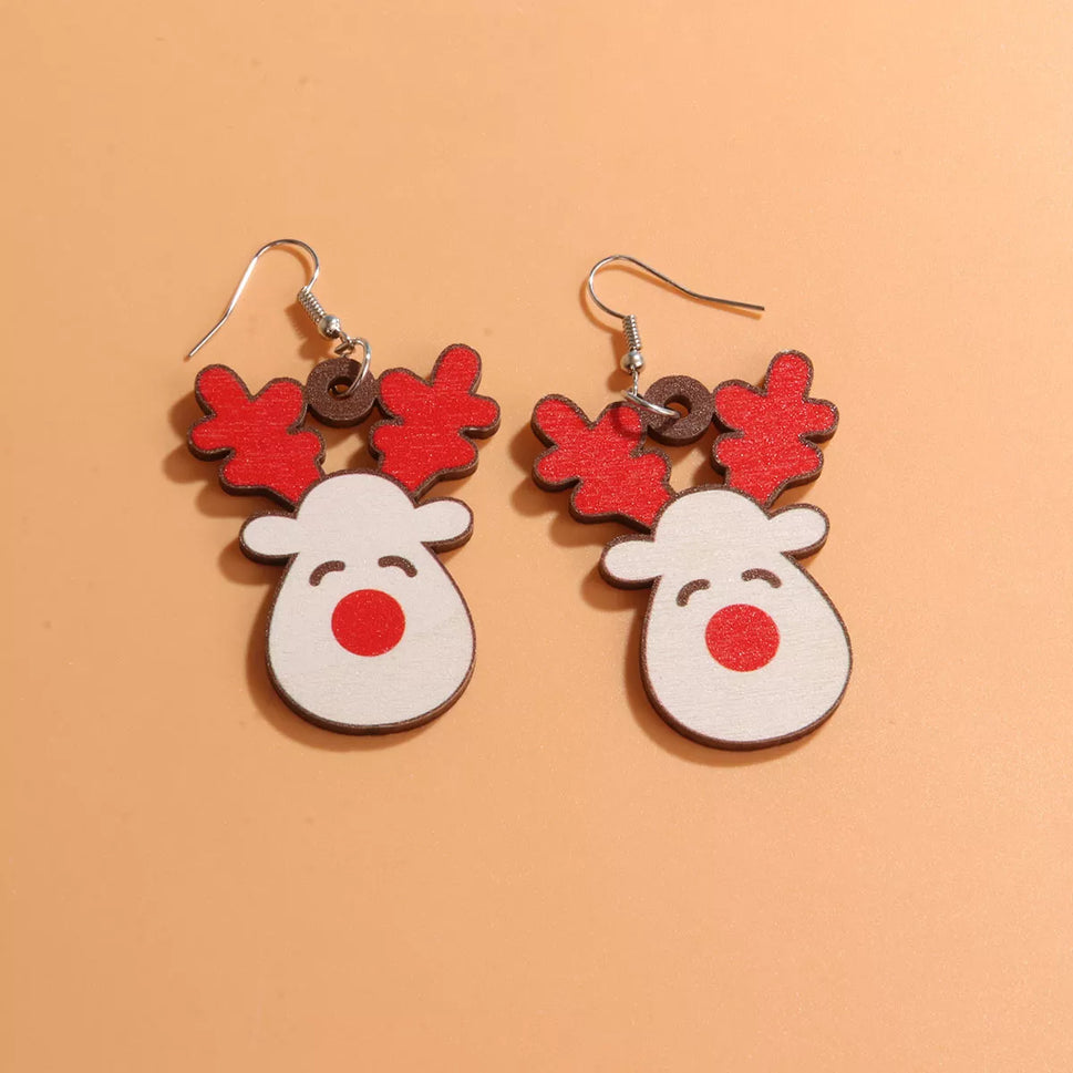 Christmas-Themed Dangle Earrings