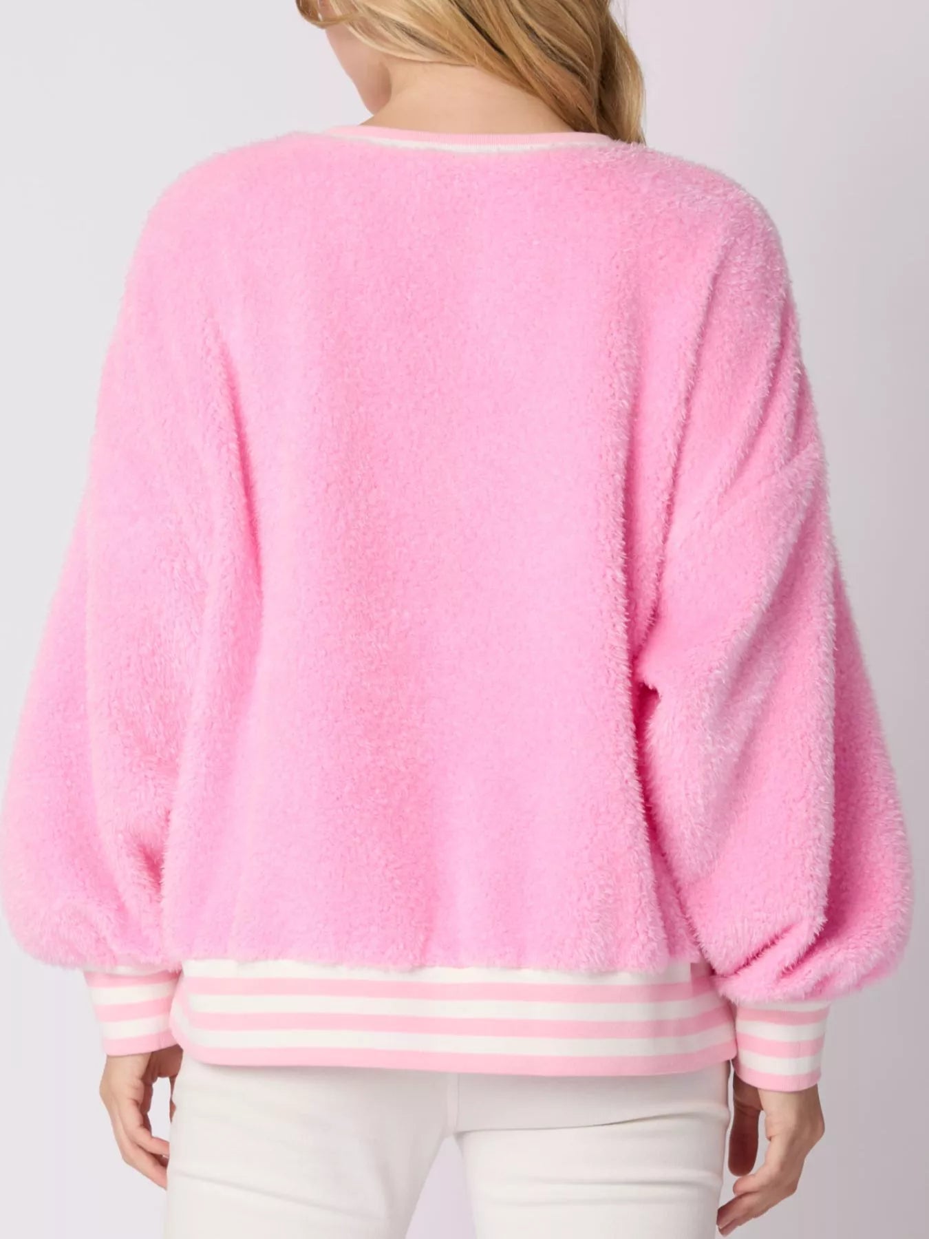 Rhinestone Merry Christmas Round Neck Sweatshirt