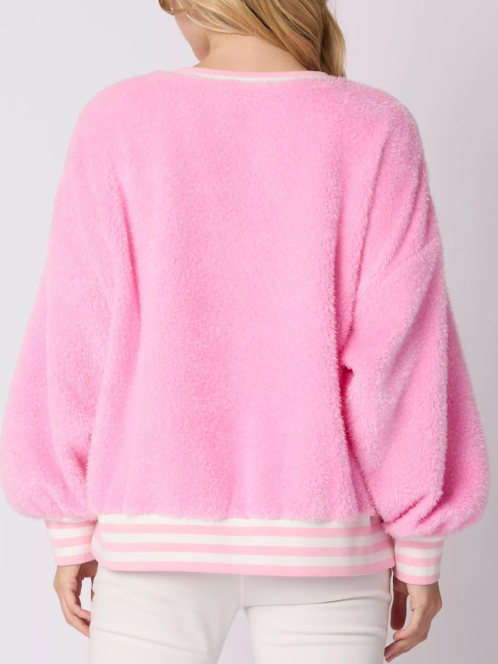 Rhinestone Merry Christmas Round Neck Sweatshirt