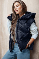 Switch Zip Up Hooded Vest Coat 3 image