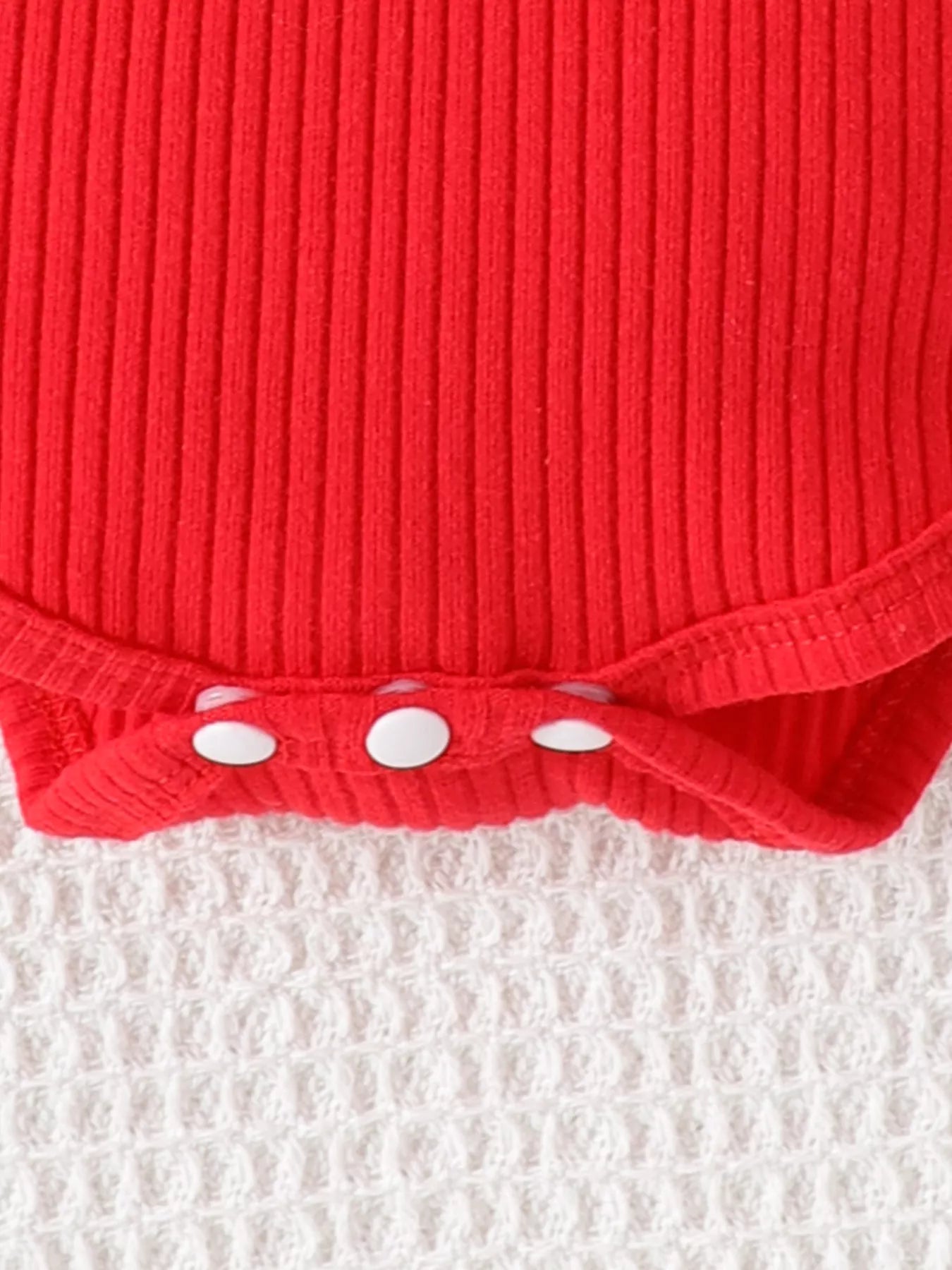 Children's Christmas Ruffle Trim 4-Piece Set