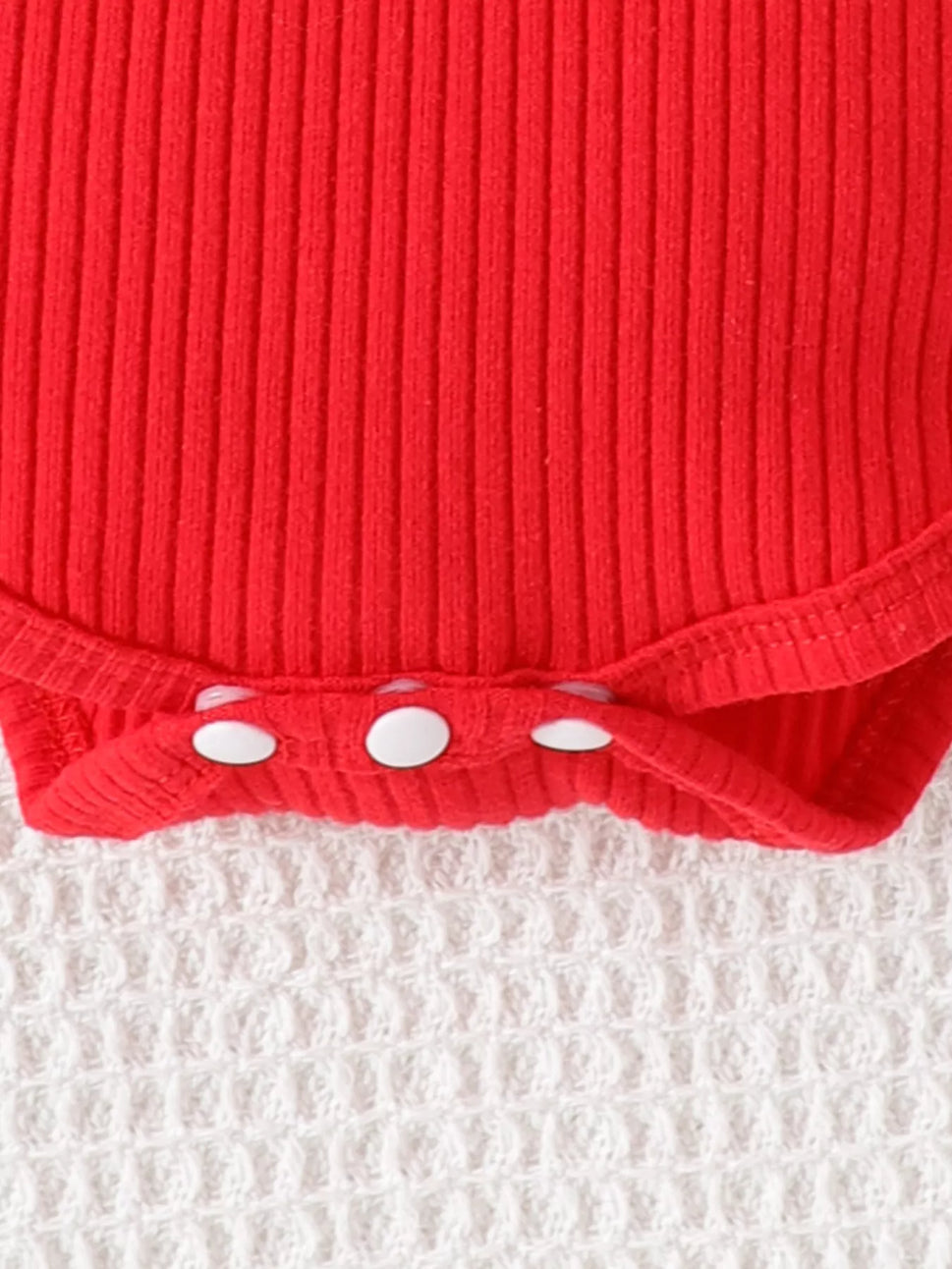 Children's Christmas Ruffle Trim 4-Piece Set