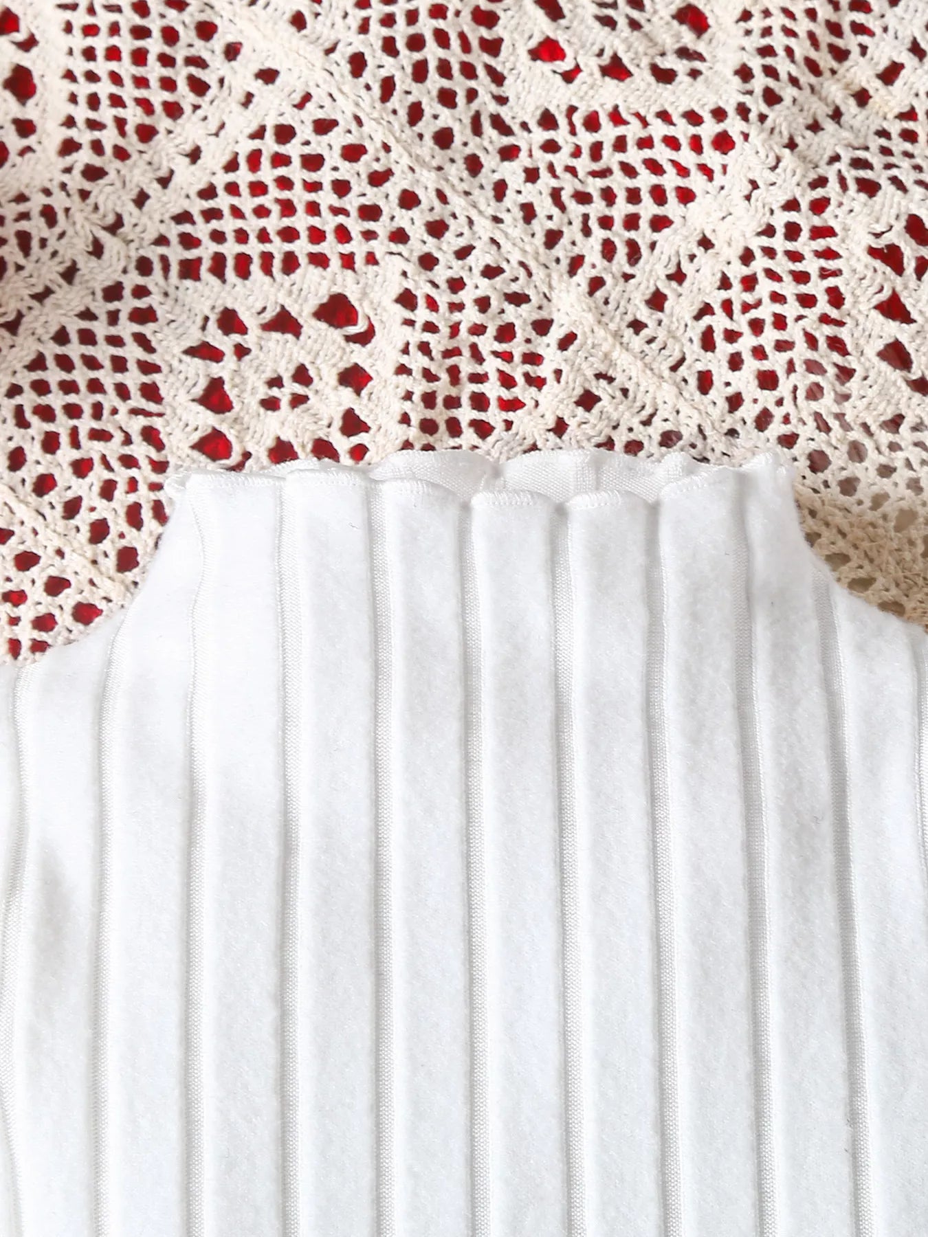 Children's Ribbed Knit Top and Dress Set