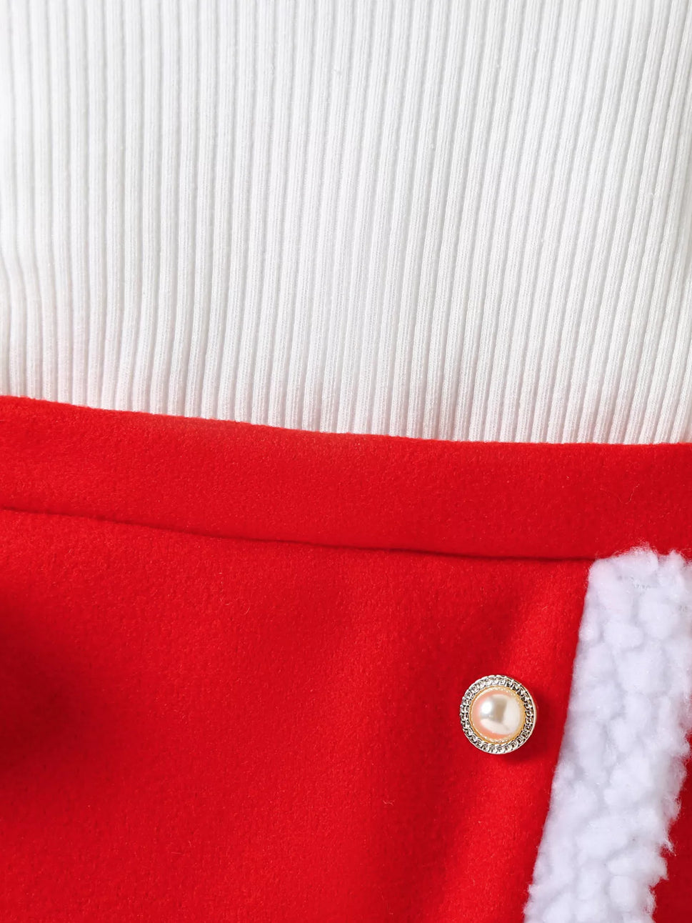 Children's Christmas Outfit Set with Santa Hat