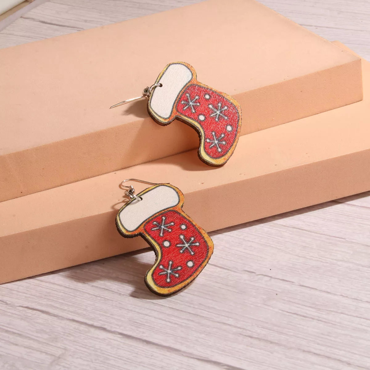 Christmas-Themed Dangle Earrings