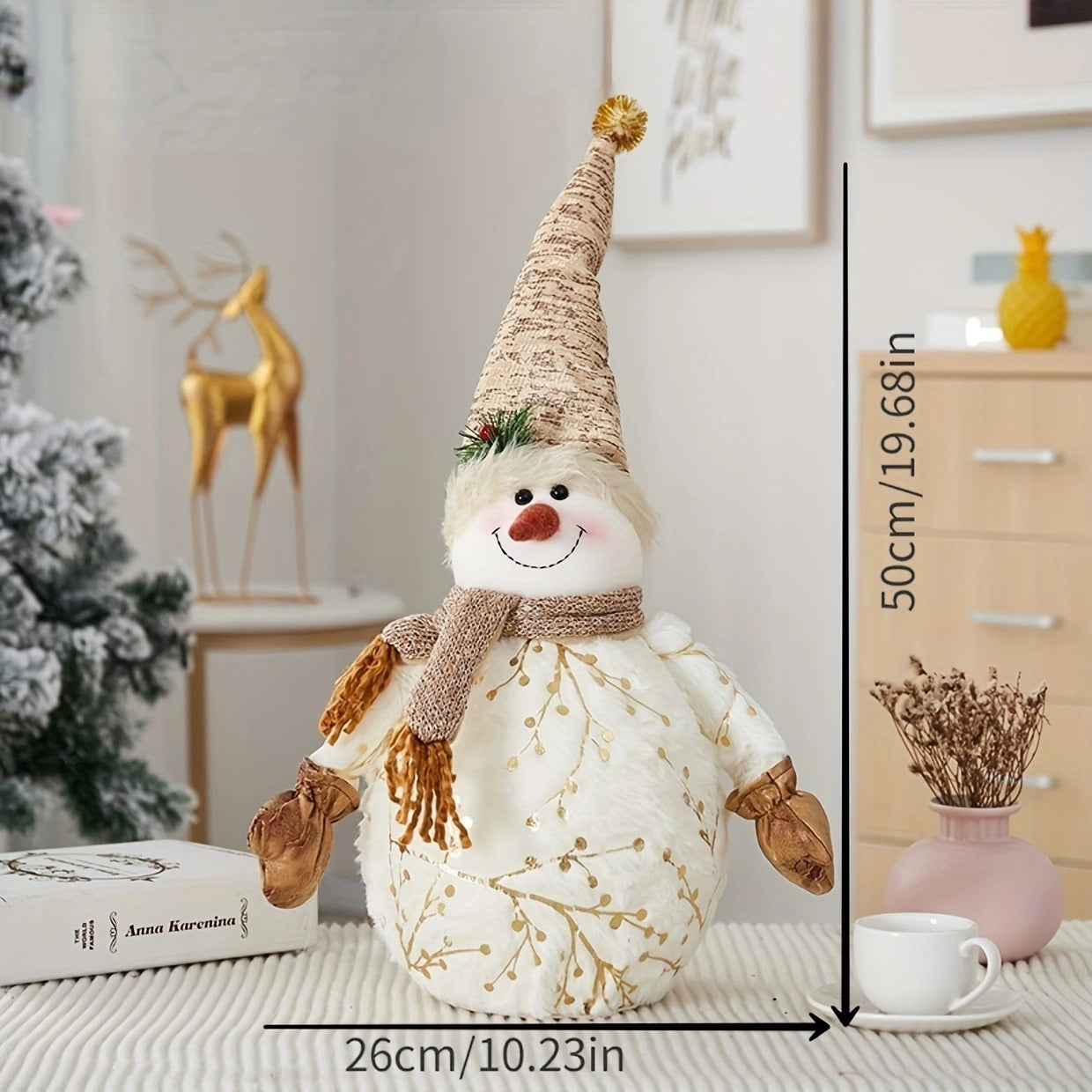 Christmas snowman ornament