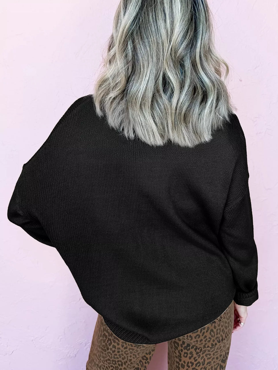 Merry Round Neck Christmas Sweater