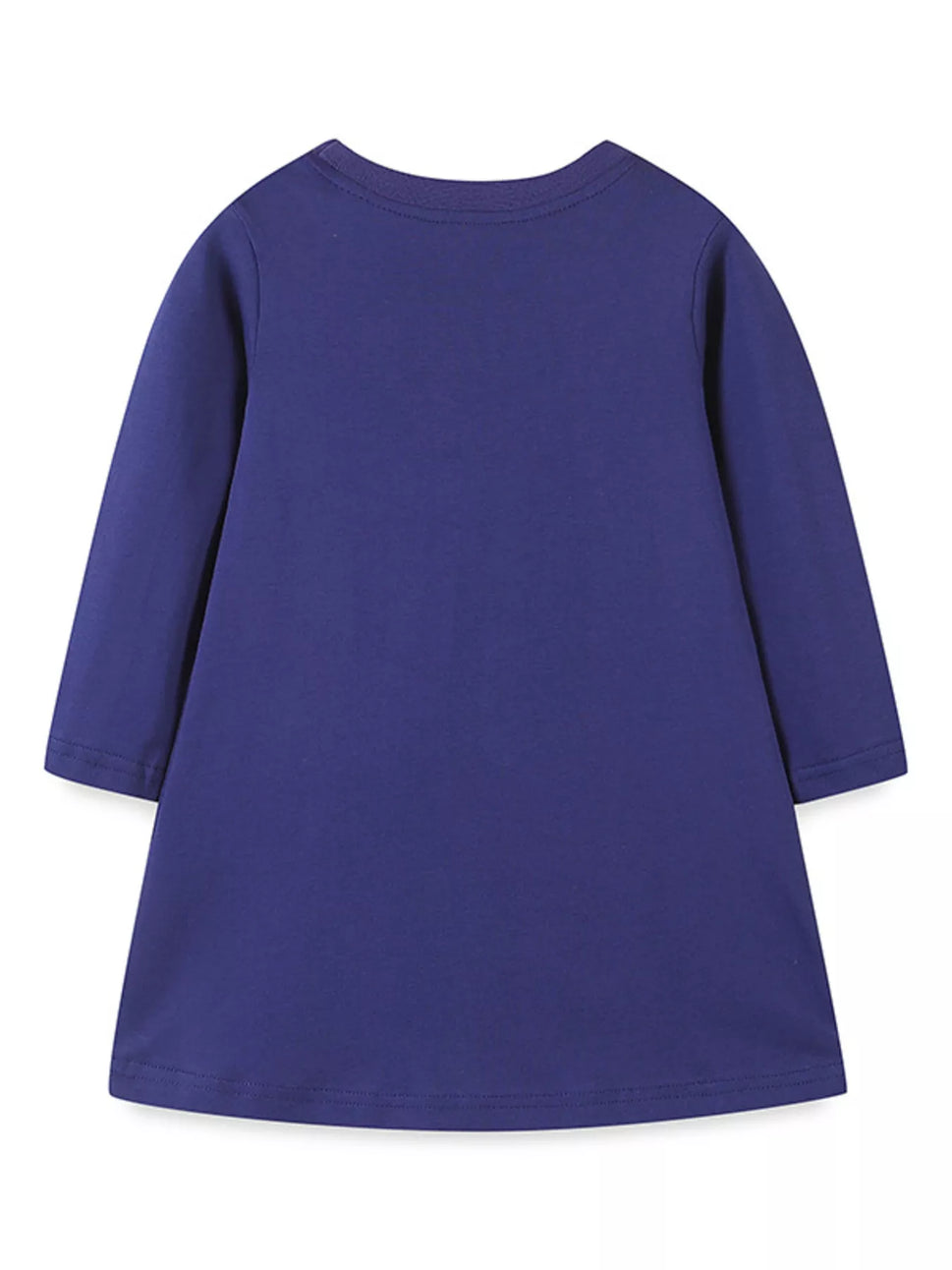 Children's Christmas Embroidered Long Sleeve Dress