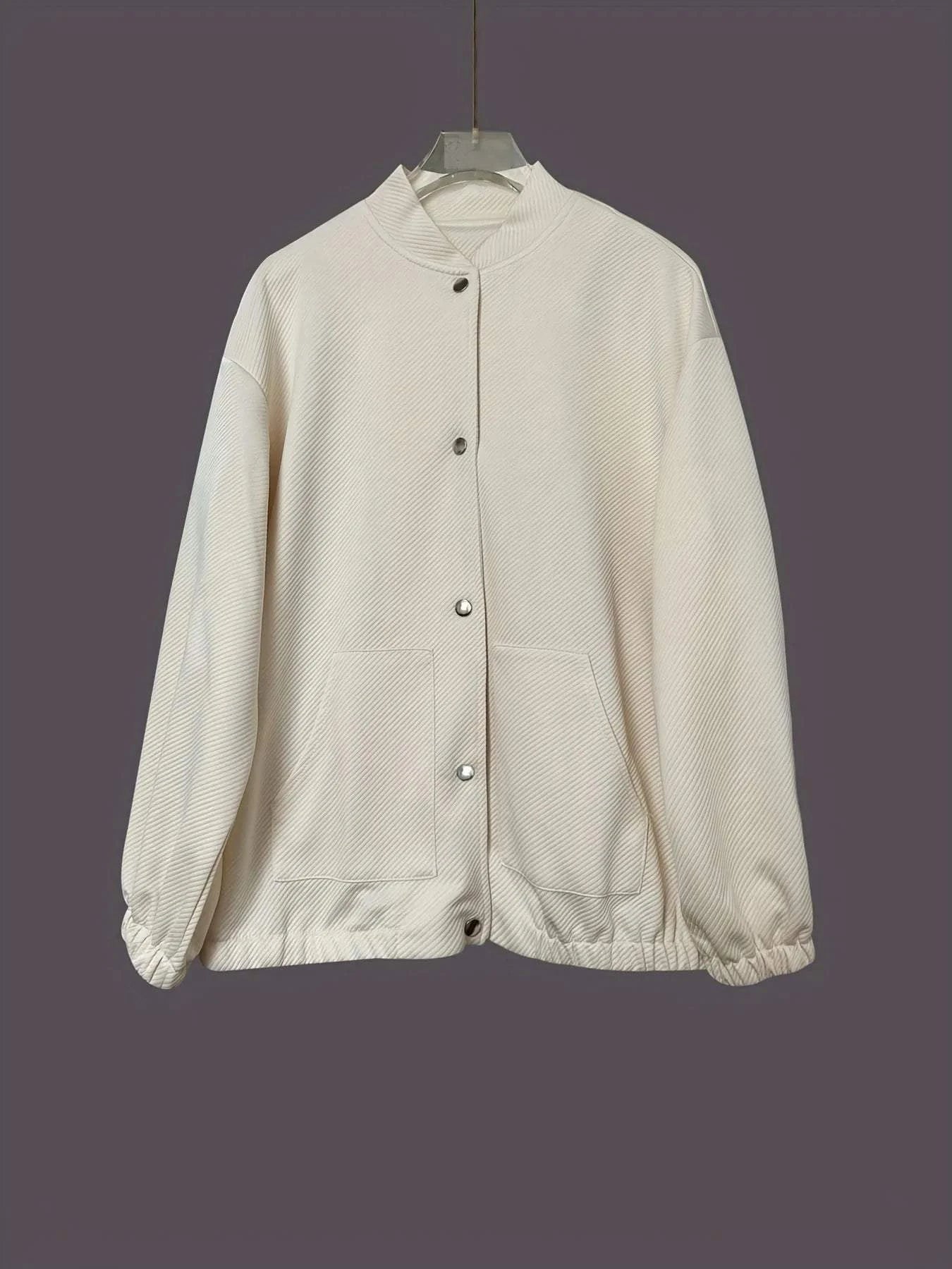 Button Up Long Sleeve Jacket