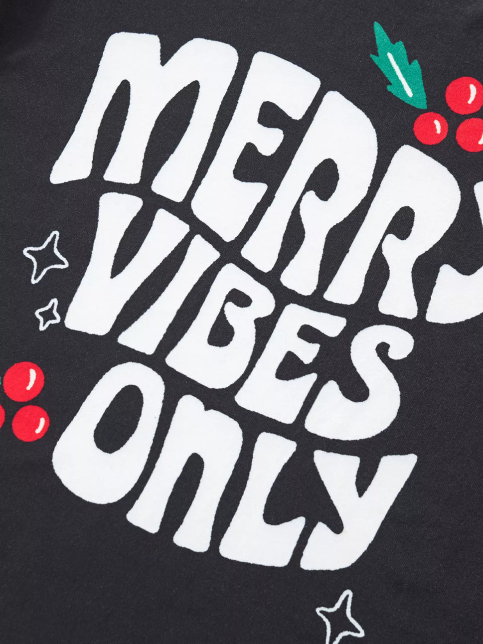 Children's Christmas Round Neck Top and Plaid Pants Set