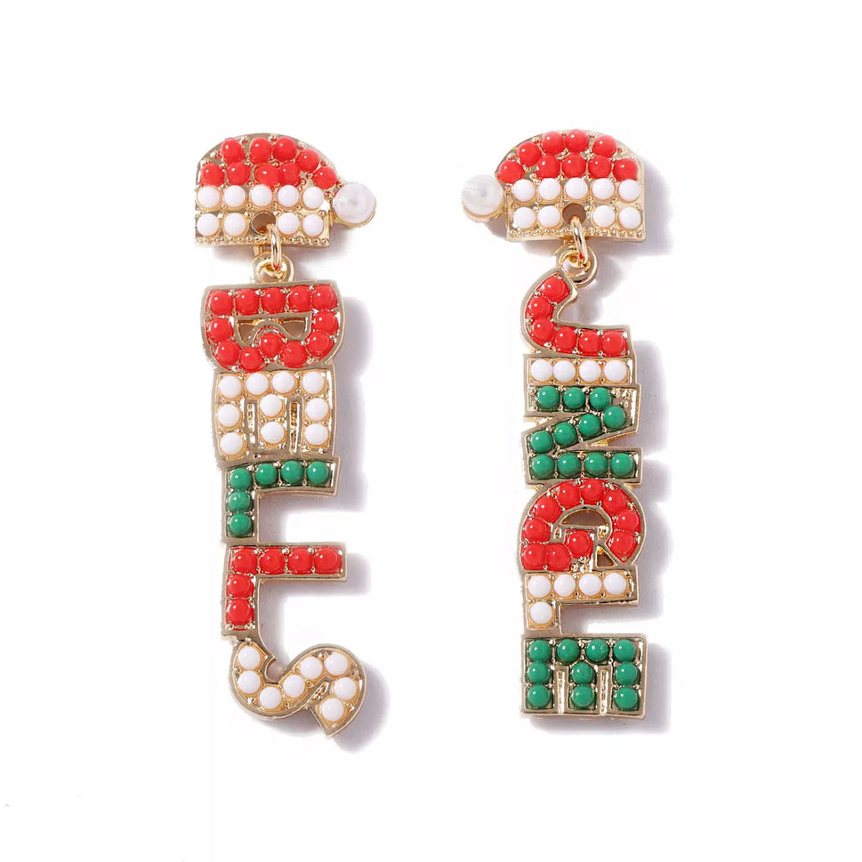 Christmas Jingle Bells Drop Earrings