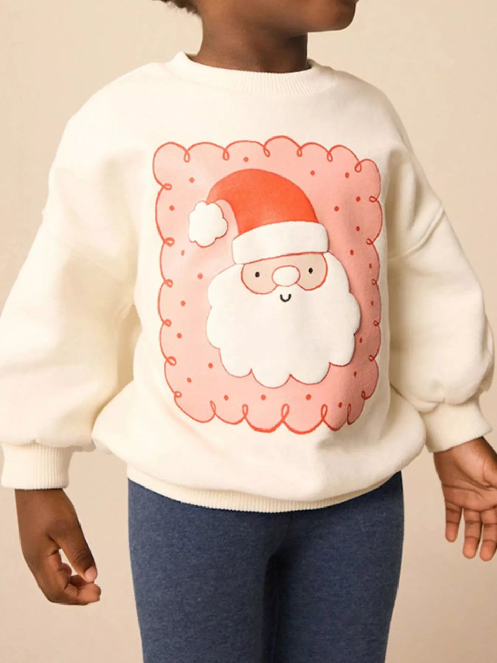 Children's Christmas Santa Crewneck Sweatshirt