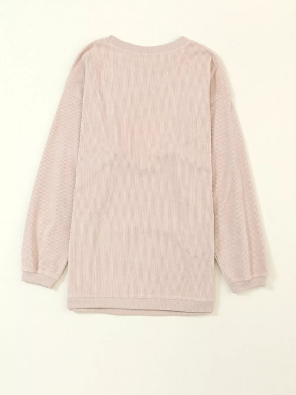 Leopard Christmas Tree Graphic Corded Sweatshirt