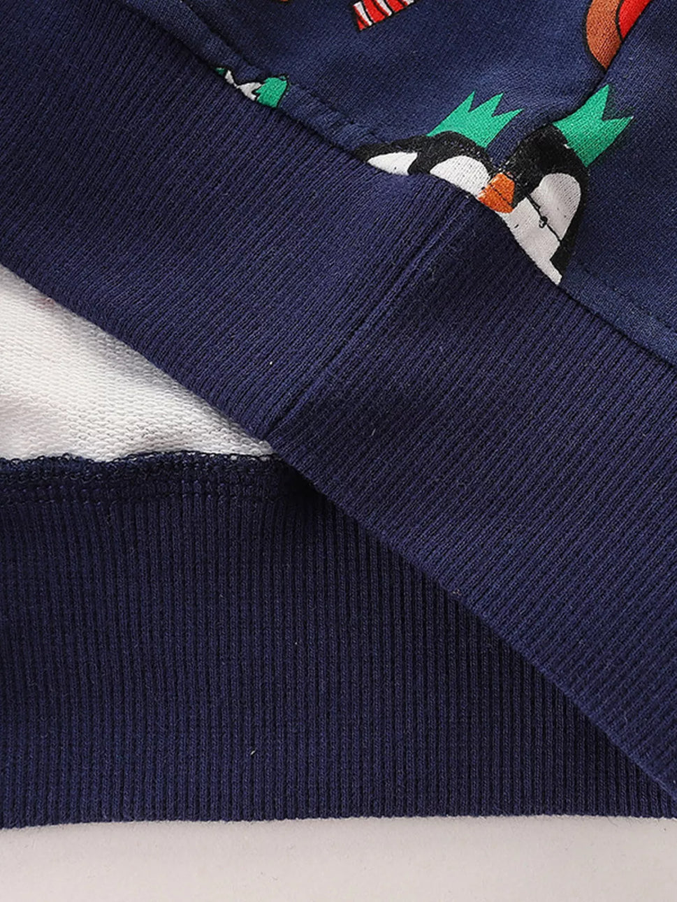 Children's Christmas Print Crew Neck Sweatshirt