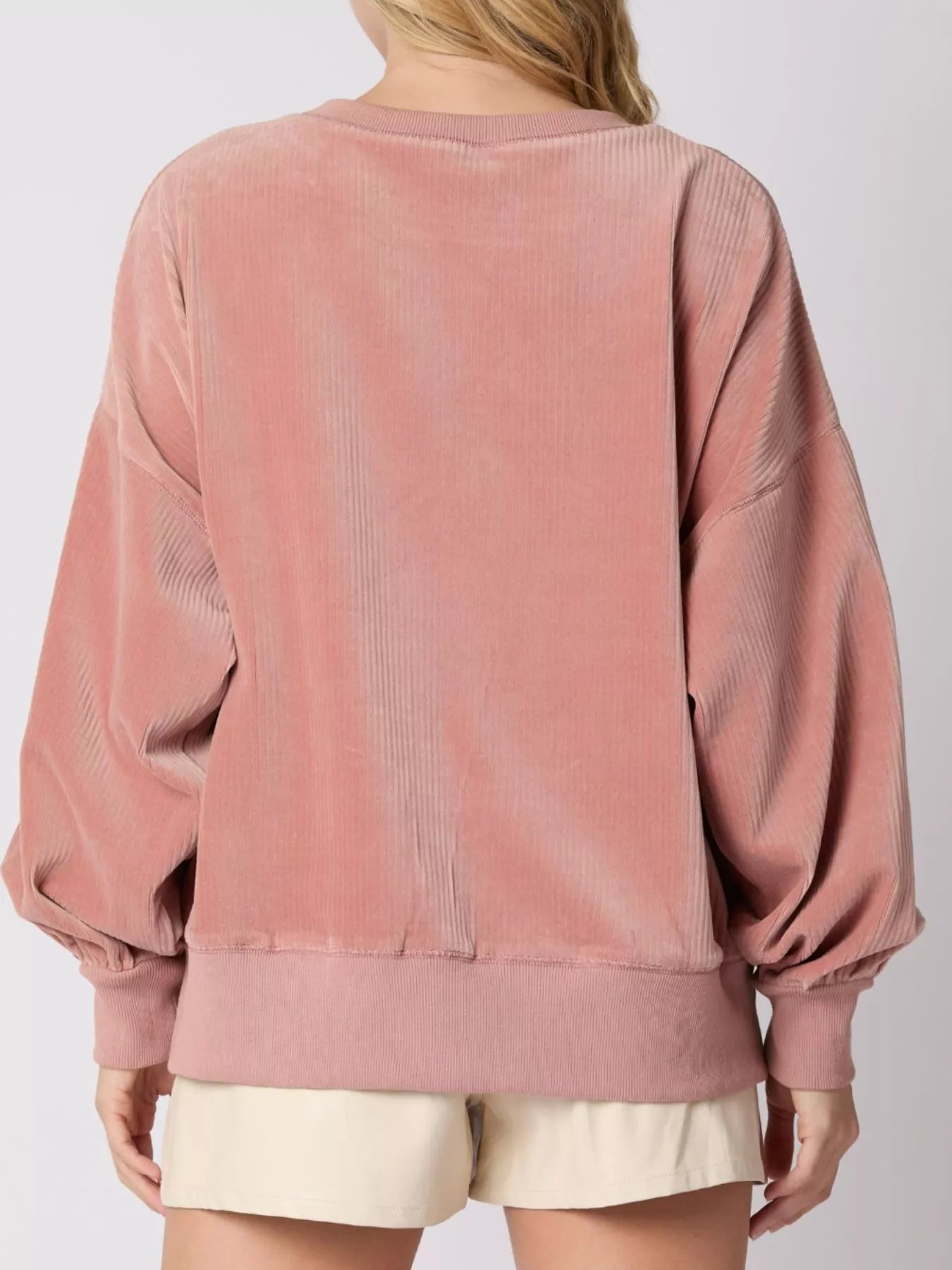 Christmas Cupcake Dropped Shoulder Sweatshirt