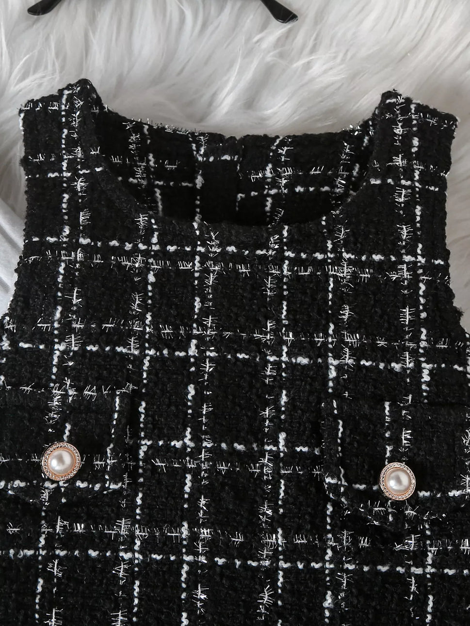 Children's Ribbed Knit Top and Dress Set