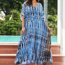 Switch Women&#39;S Beach Kaftan Dresses Half Sleeve Caftan Swimsuit plus Size Bathing Suit Cover Ups 3 image