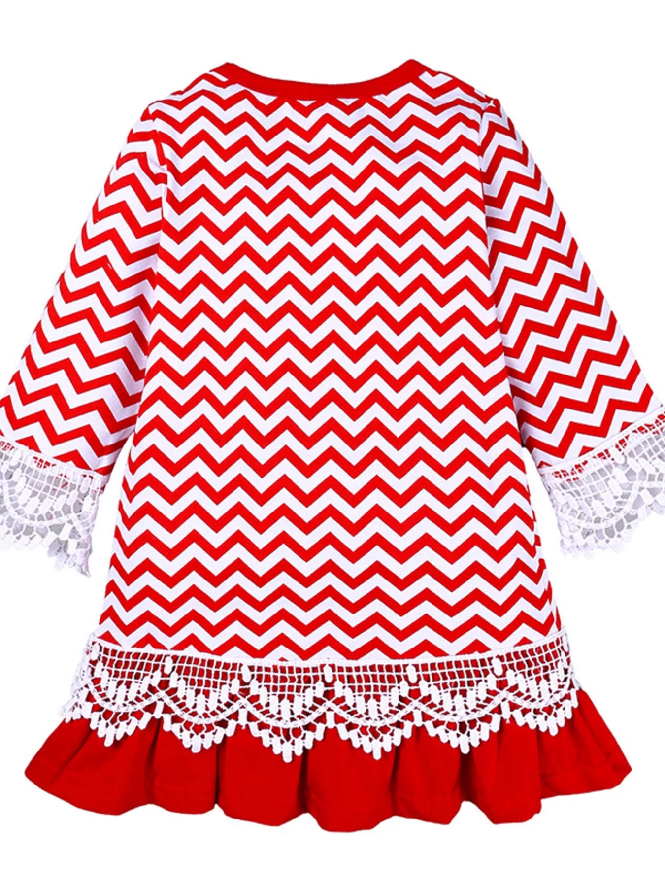 Children's Christmas Santa Long Sleeve Dress