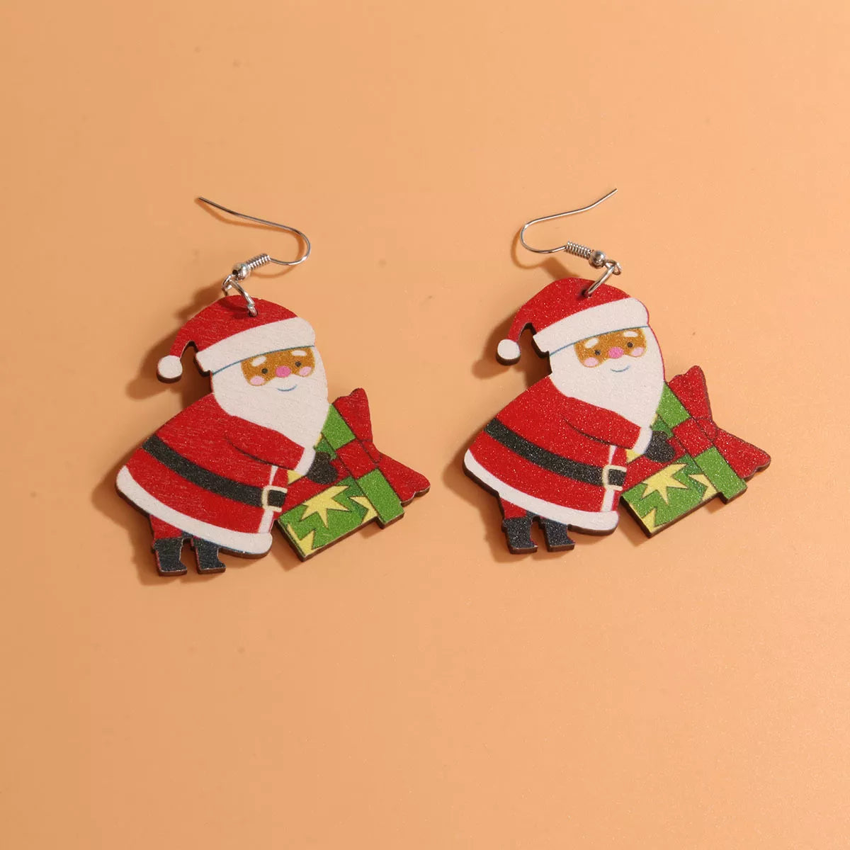 Christmas-Themed Dangle Earrings