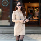 Switch Women’s Long Sleeve Knitted Sweater Dress 2 image