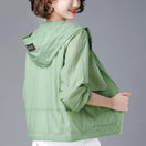 Switch Fashion Summer Women&#39;s Hooded Jacket 1 image