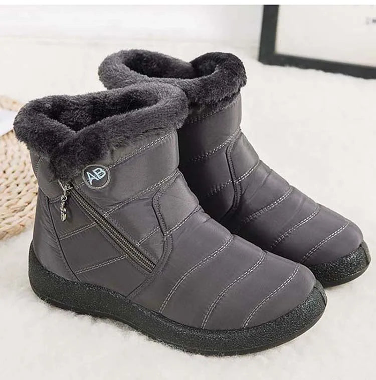 Women's Waterproof Winter Boots with Soft Fur | Alfadarling