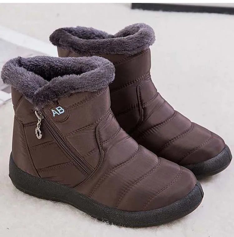 Women's Waterproof Winter Boots with Soft Fur | Alfadarling