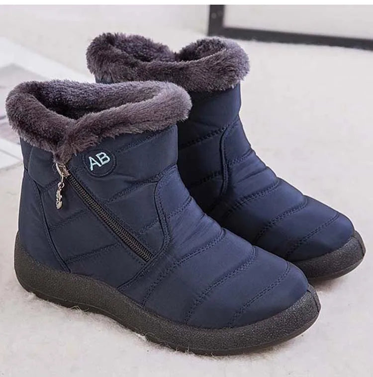 Women's Waterproof Winter Boots with Soft Fur | Alfadarling