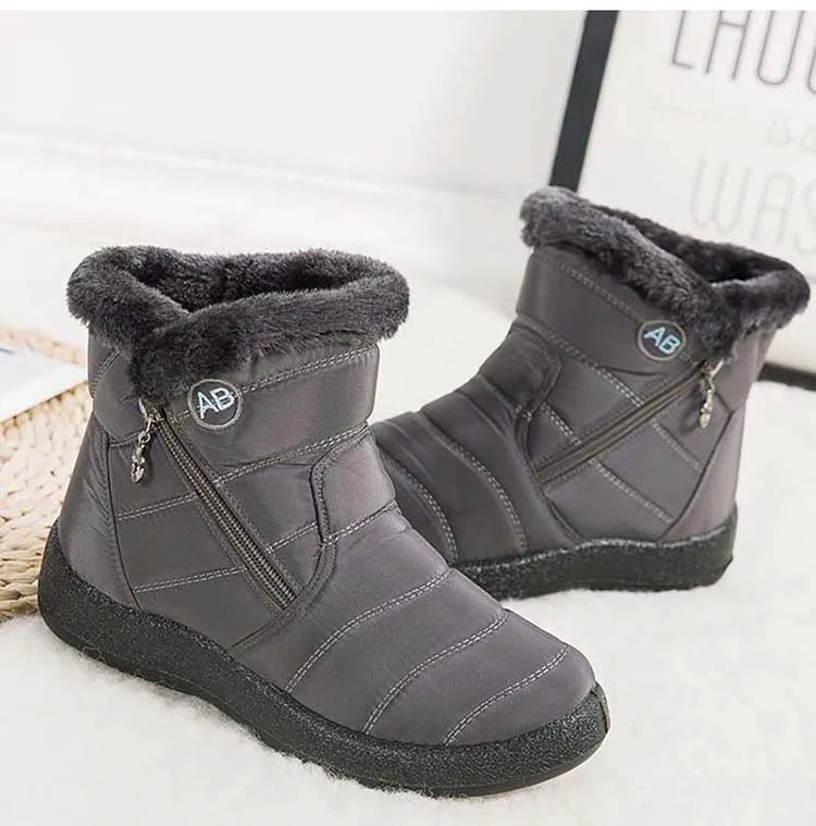 Women's Waterproof Winter Boots with Soft Fur | Alfadarling