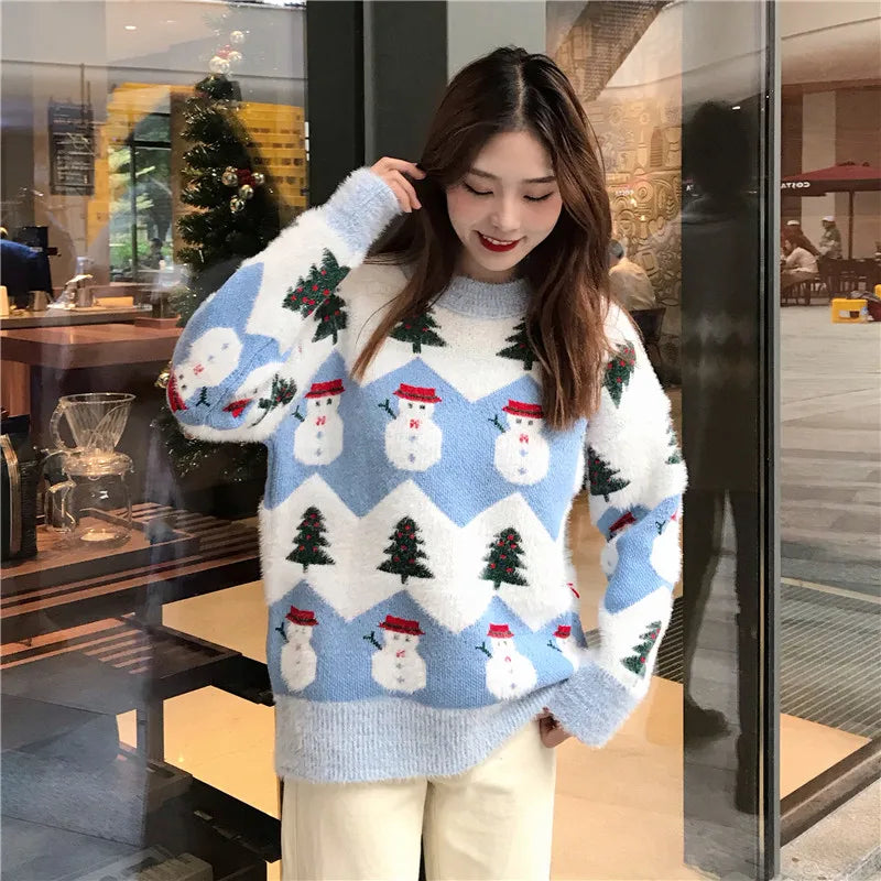 Ugly Christmas Snowman Sweater - Alfadarling