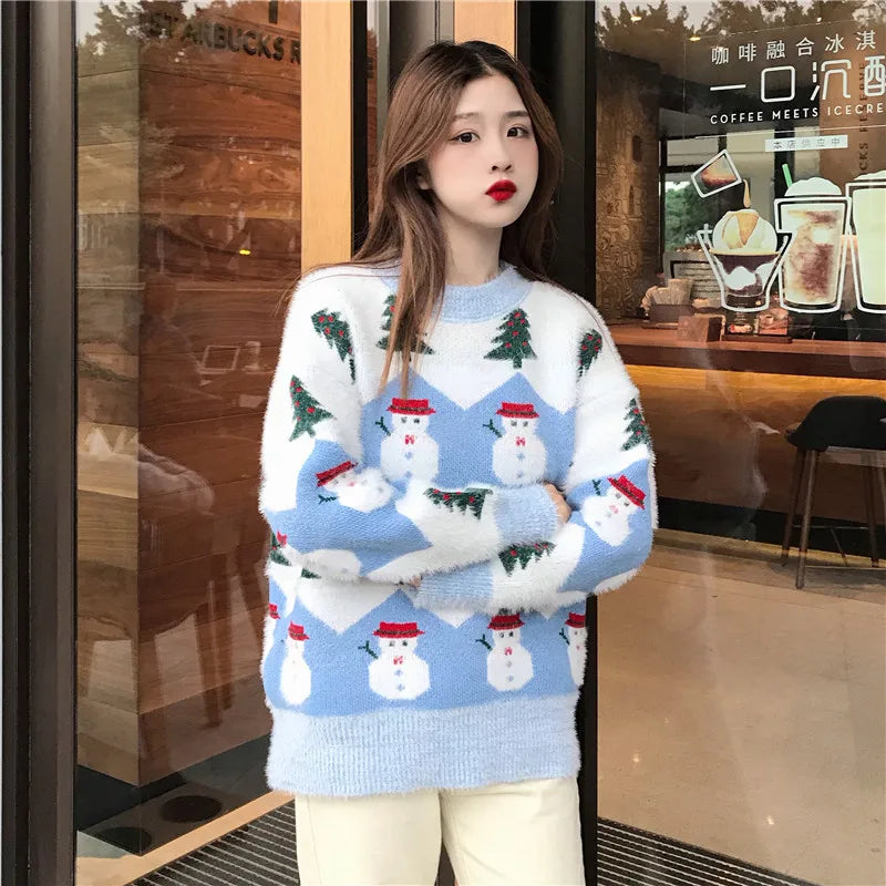 Ugly Christmas Snowman Sweater - Alfadarling