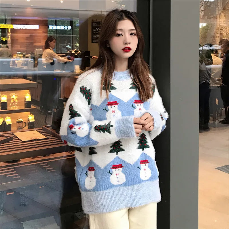 Ugly Christmas Snowman Sweater - Alfadarling