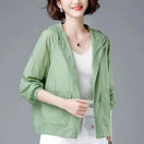 Switch Fashion Summer Women&#39;s Hooded Jacket 2 image