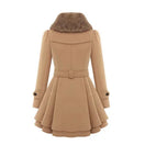 Switch Women&#39;s Winter Slim Long Wool Sherpa Coat 2 image