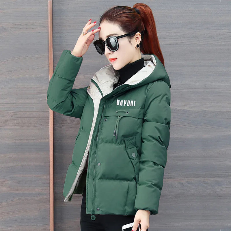 Winter Hooded Slim Down Parka