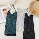 Switch Sparkling Sequin V-Neck Sling Top 2 image