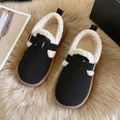 Switch Autumn Winter Women’s Plush Flat Moccasins 2 image