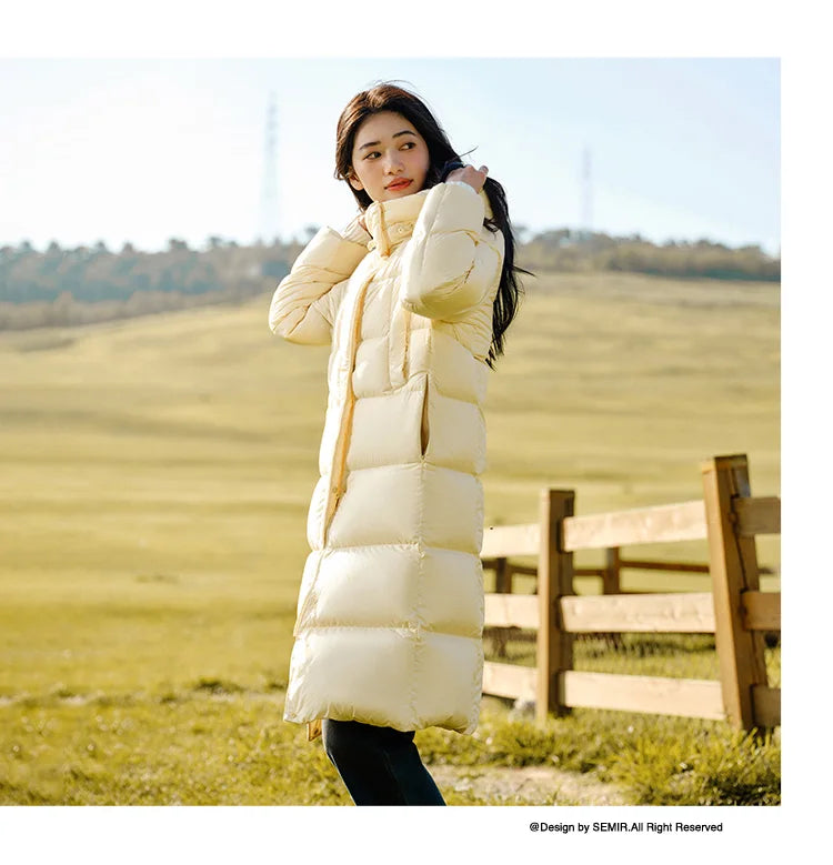 Semir Long Length Down Jacket for Women