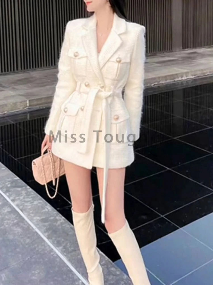 Autumn Winter Korean Fashion Suit Jacket for Women