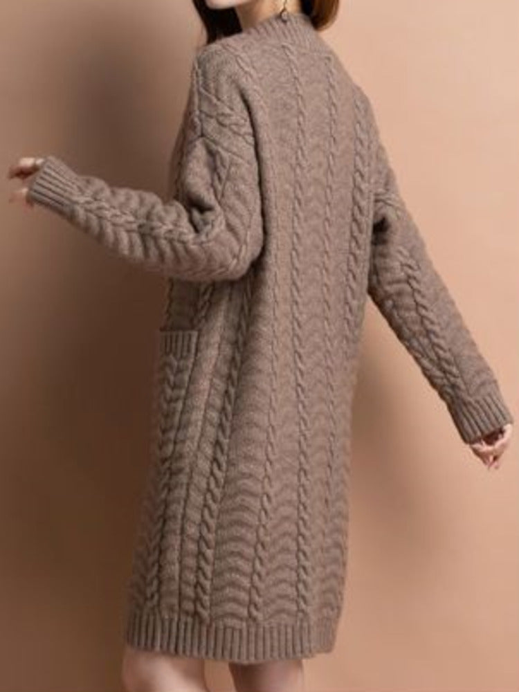 Stylish V-Neck Knitted Sweater Cardigan for Women | Alfadarling