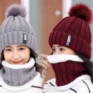 Switch Brand Winter Knitted Scarf &amp; Hat Set 1 image