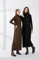 Switch Winter Turtleneck Ribbed Maxi Dress 2 image