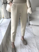 Switch Jielur Spring Casual Woolen Harem Pants for Women 1 image