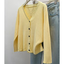 Switch Plus Size Women&#39;s Sweater - Autumn Pleated Knitted Cardigan 2 image