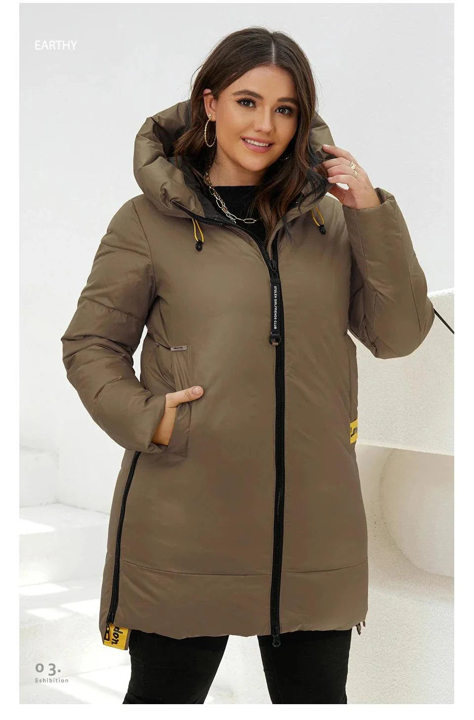 HaiLuoZi Women's Winter Parka - Warm & Stylish