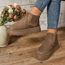 Switch Cozy Suede Fur Chelsea Ankle Boots 2 image