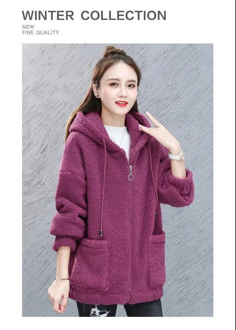 Thicken Plus Velvet Fleece Hoodie